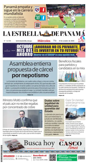 Cover of La Estrella de Panama