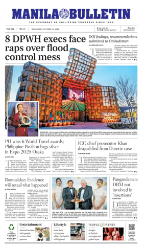 Cover of Manila Bulletin