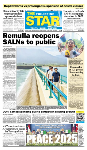 Cover of The Philippine Star