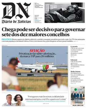 Cover of Diario de Noticias