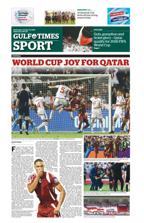 Cover of Gulf Times Sport