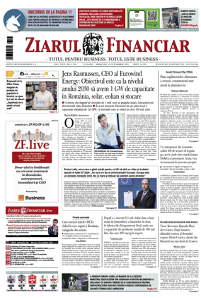 Cover of Ziarul Financiar