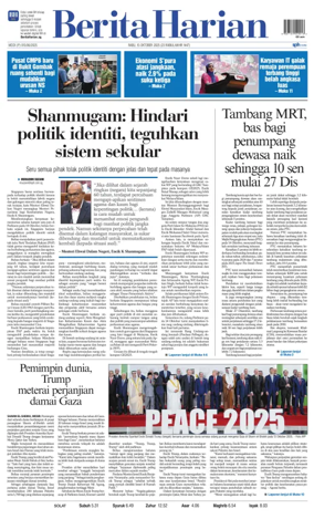 Cover of Berita Harian
