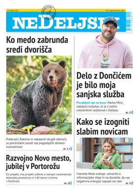 Cover of Nedeljski Dnevnik