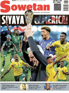 Cover of Sowetan