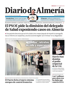 Cover of Diario de Almeria