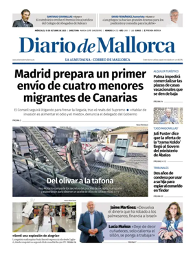 Cover of Diario de Mallorca