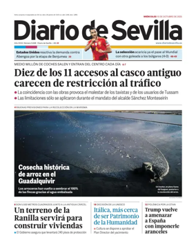 Cover of Diario de Sevilla