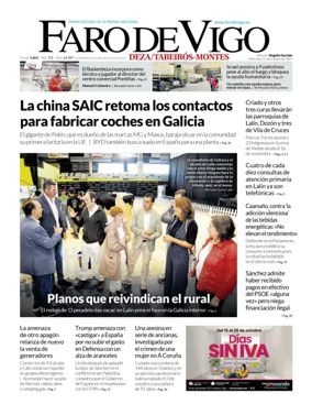 Cover of Faro de Vigo (Deza/Tabeiros-Montes)