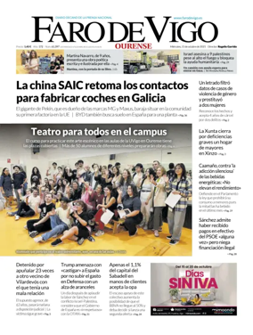 Cover of Faro de Vigo (Ourense)