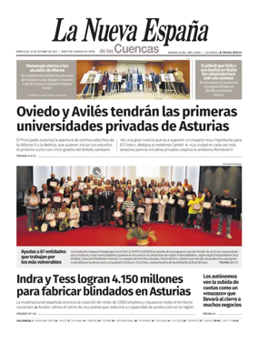 Cover of La Nueva España (Cuencas)