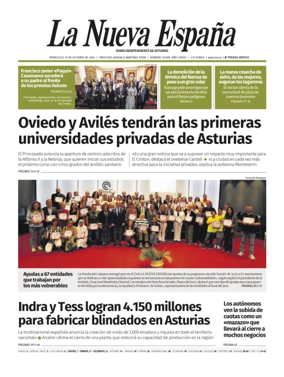 Cover of La Nueva Espana (Oriente)