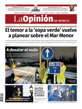 Cover of La Opinión de Murcia