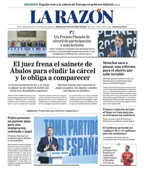 Cover of La Razón (1ª Edición)