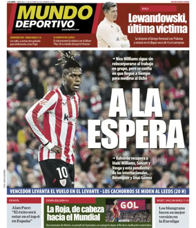 Cover of Mundo Deportivo (Bizkaia-Araba)