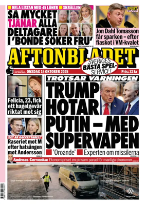 Cover of Aftonbladet