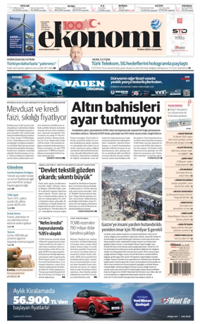 Cover of Dünya Gazetesi