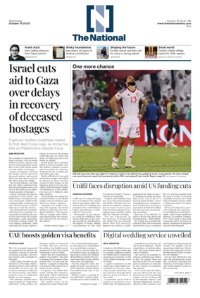 Cover of The National - News