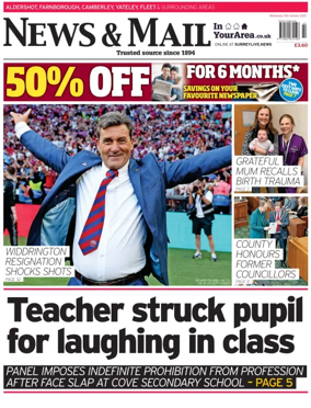 Cover of Aldershot News & Mail