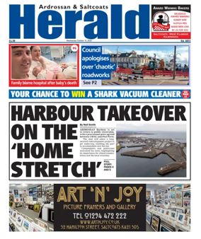 Cover of Ardrossan & Saltcoats Herald