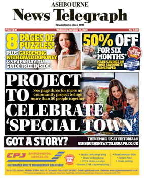 Cover of Ashbourne News Telegraph