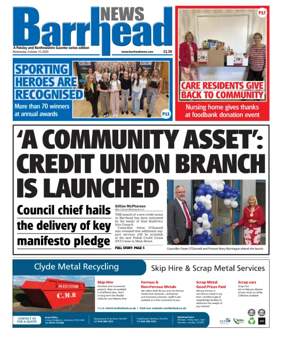 Cover of Barrhead News