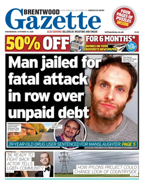 Cover of Brentwood Gazette