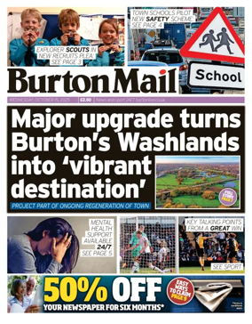 Cover of Burton Mail