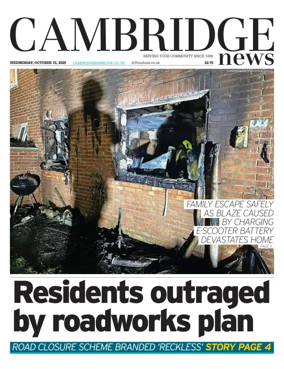Cover of Cambridge News