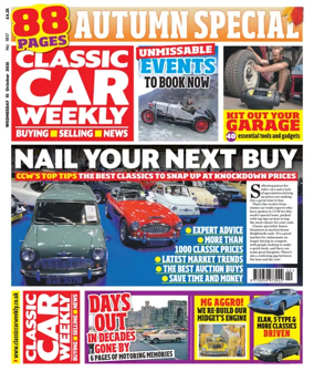 Cover of Classic Car Weekly (UK)