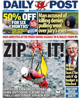 Cover of Daily Post (North Wales)