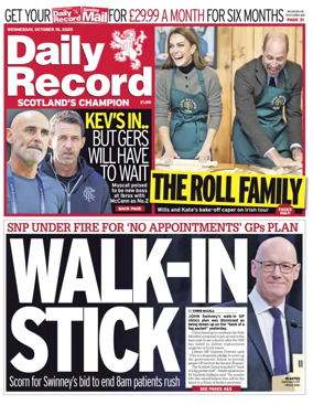Cover of Daily Record