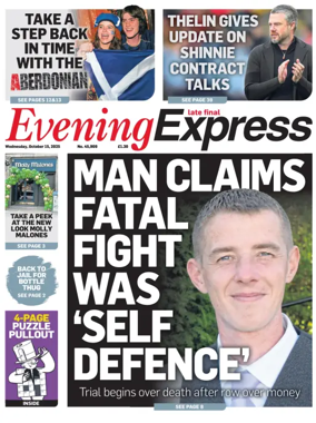 Cover of Evening Express (Extra Edition)