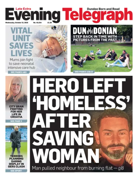 Cover of Evening Telegraph (First Edition)