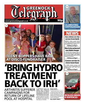 Cover of Greenock Telegraph