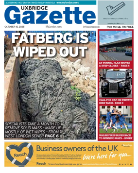 Cover of Harefield Gazette