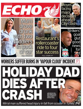 Cover of Liverpool Echo