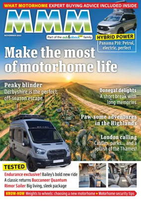 Cover of MMM The Motorhomers' Magazine