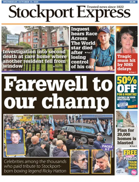 Cover of Stockport Express