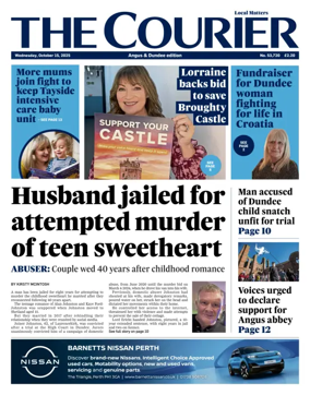 Cover of The Courier & Advertiser (Angus and The Mearns Edition)