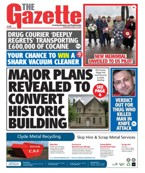 Cover of The Gazette (Scotland)