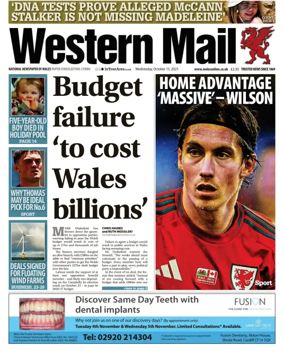Cover of Western Mail