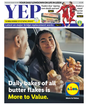 Cover of Yorkshire Evening Post