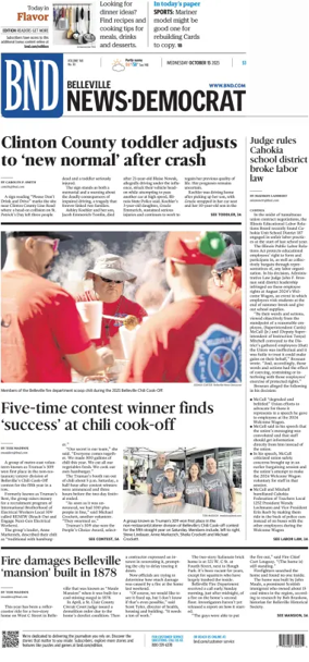 Cover of Belleville News-Democrat