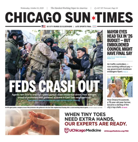 Cover of Chicago Sun-Times