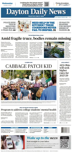 Cover of Dayton Daily News