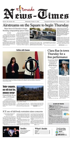 Cover of El Dorado News-Times