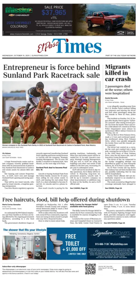 Cover of El Paso Times