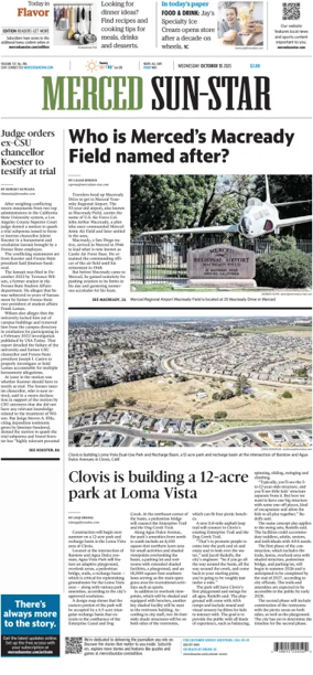 Cover of Merced Sun-Star