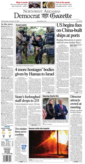 Cover of Northwest Arkansas Democrat-Gazette